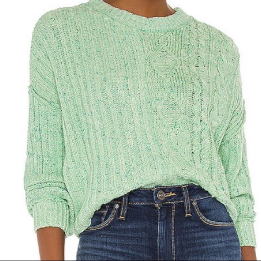 NWT Free People On Your Side Pullover